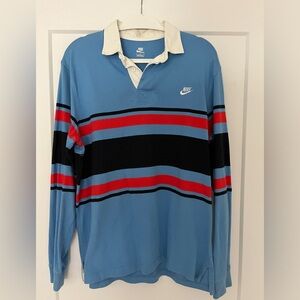 Nike Men’s Stripe Rugby Polo